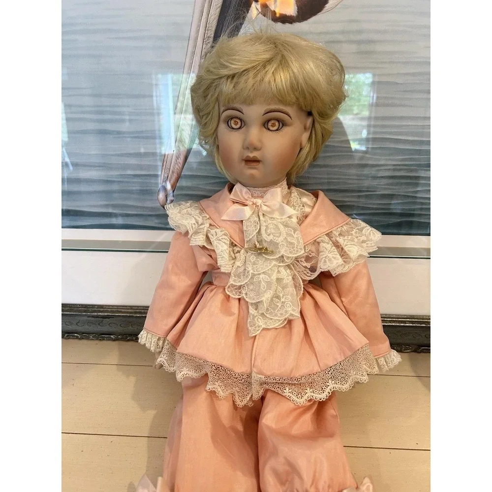 A beautifully crafted artist reproduction of a classic French Jumeau Bébé doll